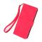  iPhone 15 Fodral Skin Touch Läder Rosa