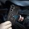  Samsung Galaxy S24 Skal Hybrid Armor Ring Svart
