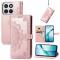  Honor 400 Smart Fodral Mandala Läder Roséguld