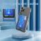  iPhone 15 Plus Skal Hybrid Med Kortfack Transparent