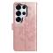  Samsung Galaxy S26 Ultra Fodral Fjäril Tryck Roséguld