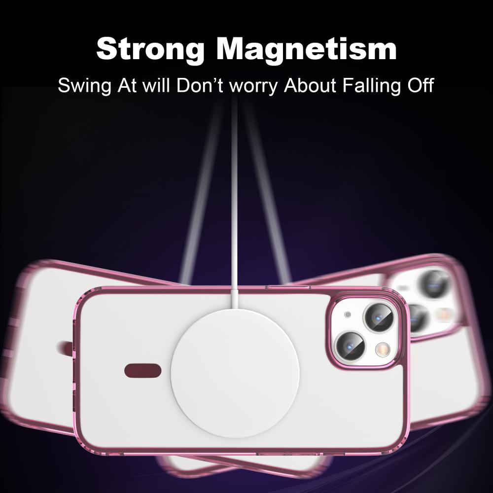 ColorPop ColorPop iPhone 14 Plus Skal CH MagSafe Transparent/Mörk Blå