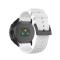  Silikon Armband (24mm) Vit