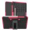  Samsung Galaxy Tab S6 Lite Skal Rugged Kickstand Armor Rosa