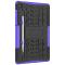  Samsung Galaxy Tab S6 Lite Skal Rugged Kickstand Armor Lila