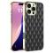 GKK GKK iPhone 16 Pro Skal Diamond Hybrid Läder Svart