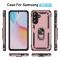  Samsung Galaxy A37 5G Skal Shockproof Hybrid Ring Roséguld