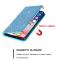  iPhone 15 Fodral Flip Glitter Blå