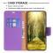  Samsung Galaxy S23 Plus Fodral Litchi Shark Lila