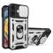  iPhone 16 Plus Skal CamShield Ring Hybrid Silver