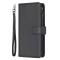  iPhone 15 Pro Fodral 9-Kort Multifunktionell Svart