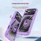  iPhone 17 Pro Skal Shockproof Ring Hybrid Lila