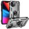  iPhone 13 Mini - Shockproof Hybrid Ring Skal - Silver