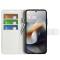  Motorola Moto G56 5G Fodral Litchi Läder Vit