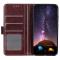  Motorola Edge 60 / 60 Fusion Fodral Crazy Horse Läder Brun