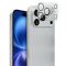 IMAK IMAK iPhone 17 Pro Linsskydd Black Rings Härdat Glas