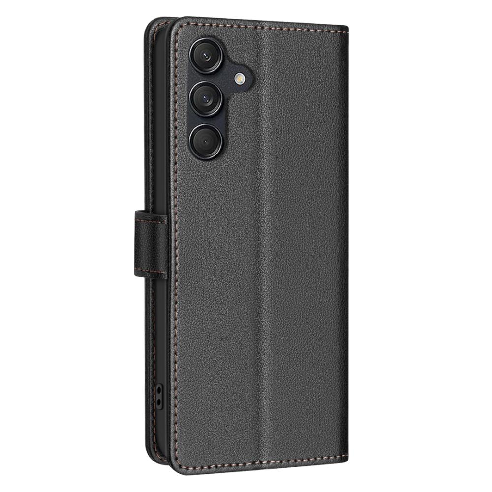  Samsung Galaxy S25 FE Fodral RFID Läder Svart