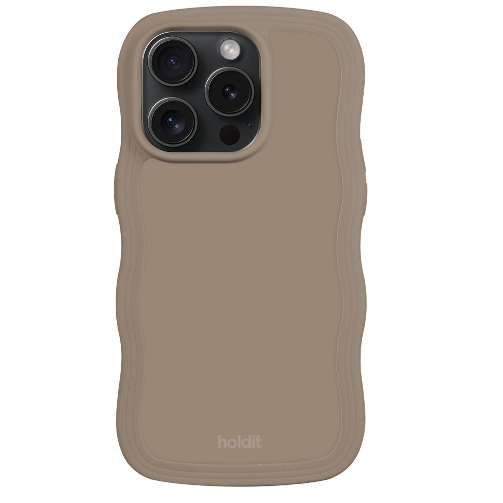 holdit holdit iPhone 15 Pro Skal Wavy Mocha Brown