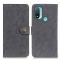 KHAZNEH KHAZNEH Motorola Moto E20 / E40 Fodral Split Läder Svart