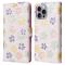  iPhone 16 Pro Max Fodral Med Tryck Färgglada Blommor RFID