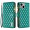 BINFEN BINFEN iPhone 15 Plus Fodral Diamond Multifunktionell Grön