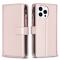  iPhone 15 Pro Fodral 9-Kort Multifunktionell Roséguld