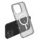  iPhone 15 Pro Skal MagSafe Glitter Hybrid Svart