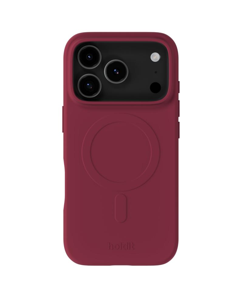 holdit holdit iPhone 17 Pro Max Mobilskal Soft MagSafe Red Velvet