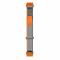  Klockarmband 26 mm Nylon Loop Grå/Orange