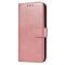  iPhone 13 Pro Plånboksfodral Läder Roséguld