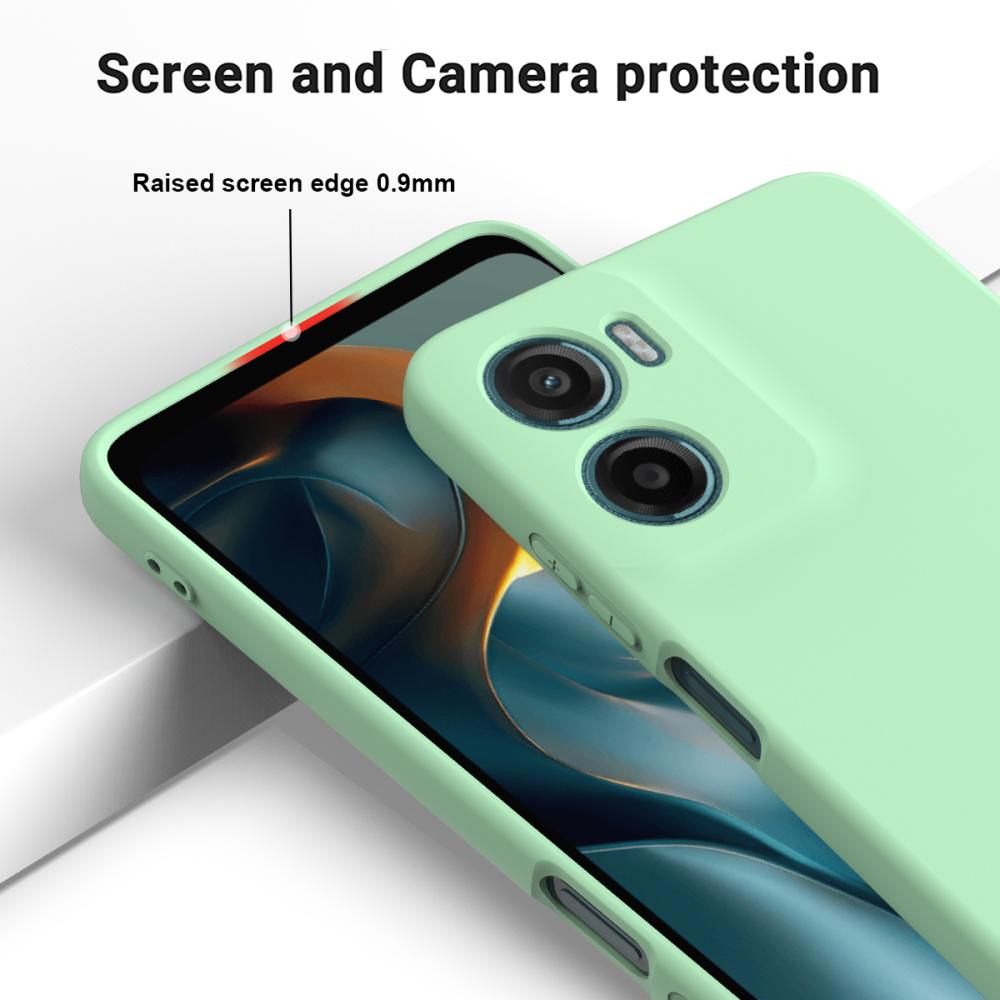  Motorola Moto G06 Power Skal Liquid Silikon Grön