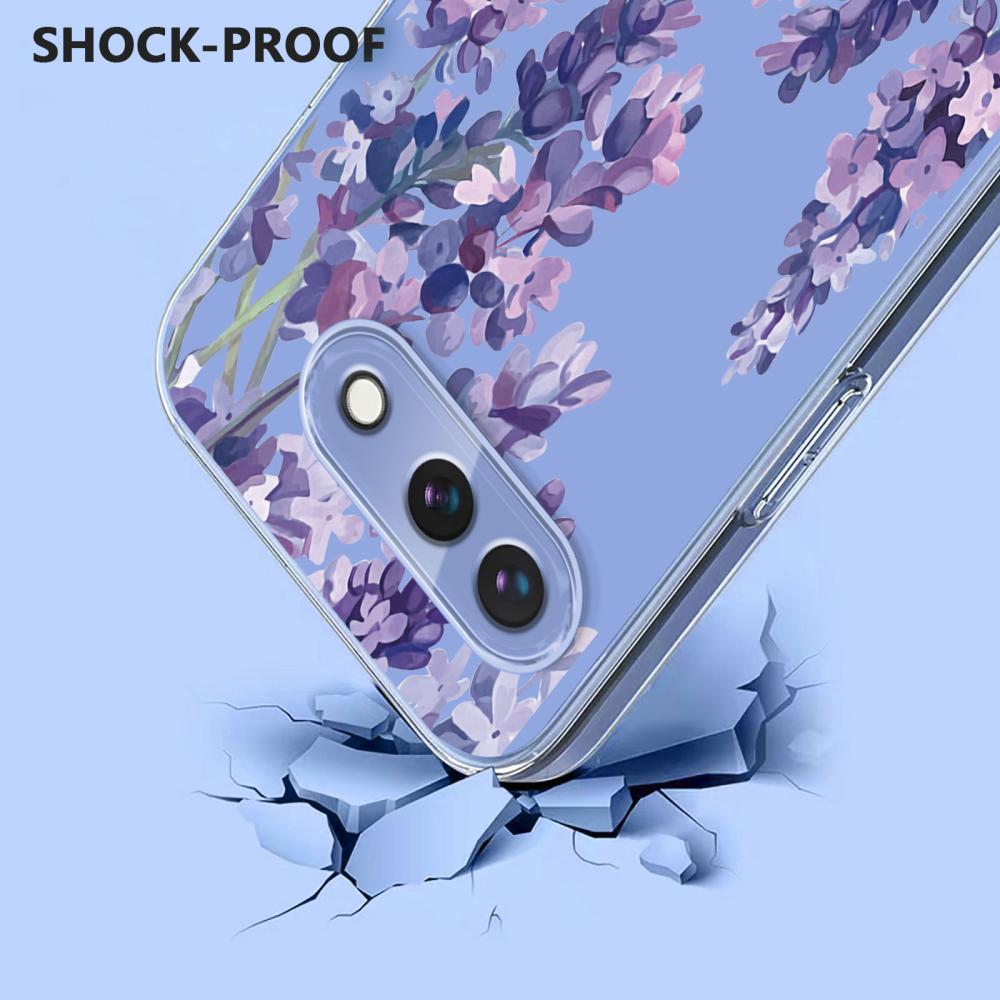  Google Pixel 10a Skal Med Tryck Blommor