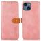 KHAZNEH KHAZNEH iPhone 15 Plus Fodral Dual-Color Roséguld