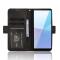  Sony Xperia 10 VI Fodral Med Avtagbart Kortfodral Svart