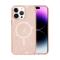  iPhone 15 Pro Skal MagSafe Glitter Hybrid Guld