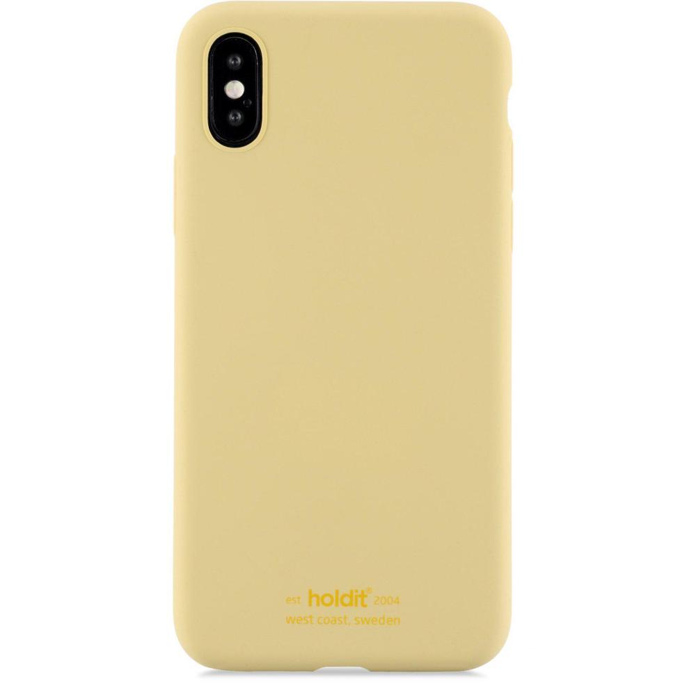 holdit iPhone X/Xs - holdit Mobilskal Silikon - Gul