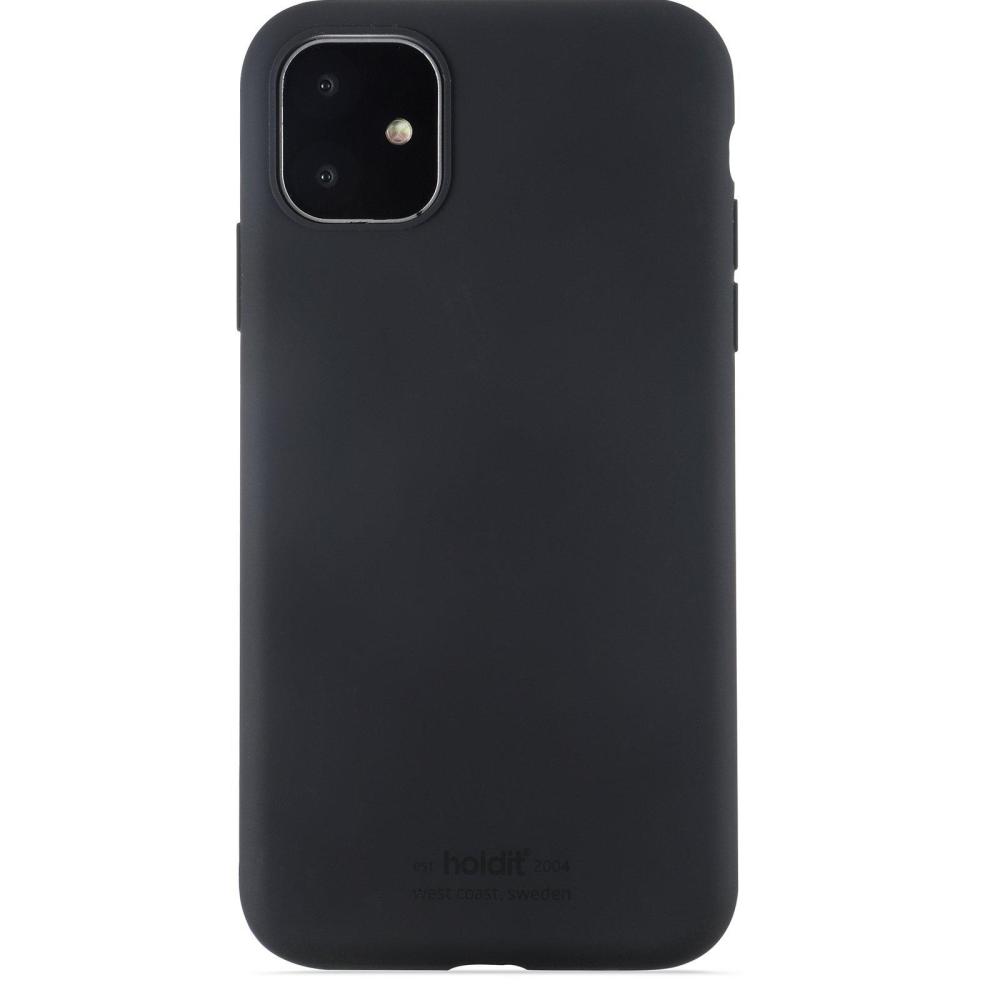 holdit iPhone 11/XR - holdit Mobilskal Silikon - Svart