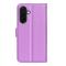  Samsung Galaxy A37 5G Fodral Litchi Läder Lila