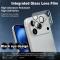 IMAK IMAK iPhone 17 Pro Max Linsskydd Black Rings Härdat Glas