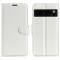  Google Pixel 8 Pro Fodral Litchi Textur Vit