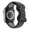 ColorPop Sportarmband Dual-Color Apple Watch 42/41/40/38 mm (M/L) Svart/Grå