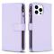  iPhone 15 Pro Fodral 9-Kort Multifunktionell Ljus Lila