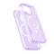  iPhone 15 Pro Skal MagSafe Glitter Hybrid Lila