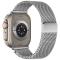  Apple Watch 42/44/45/46/49 mm Armband Milanese Silver