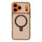  iPhone 18 Pro / 17 Pro Skal MagSafe Stativ 2-färg Hybrid Brun