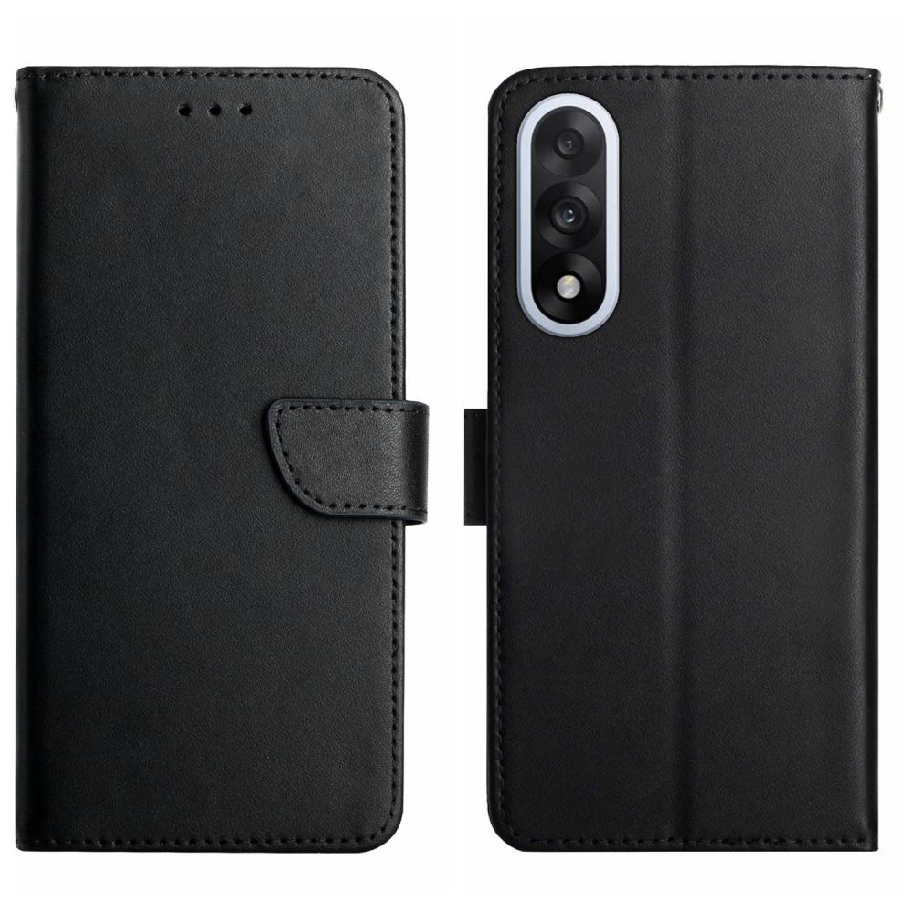  OnePlus Nord 5 5G Fodral Äkta Läder Svart