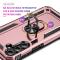 Samsung Galaxy A16 Skal Shockproof Hybrid Ring Roséguld