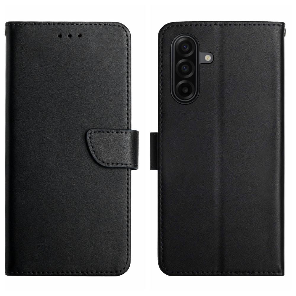  Samsung Galaxy S26 Plus Fodral Äkta Läder Svart