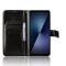  Sony Xperia 1 VII Fodral Crazy Horse Läder Svart