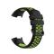  Fitbit Charge 4/3 Silikon Träningsarmband Svart/Fluorescent Grön